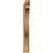 Ekena Millwork Funston Arts & Crafts Smooth Outlooker, Western Red Cedar, 5 1/2"W x 32"D x 44"H OUT06X32X44FST03SWR - alternate 3